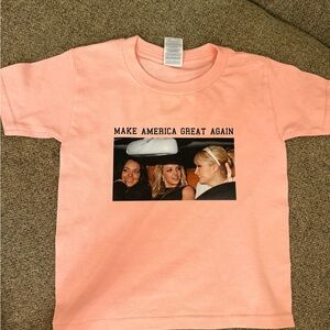 Pink Graphic Kids T-Shirt